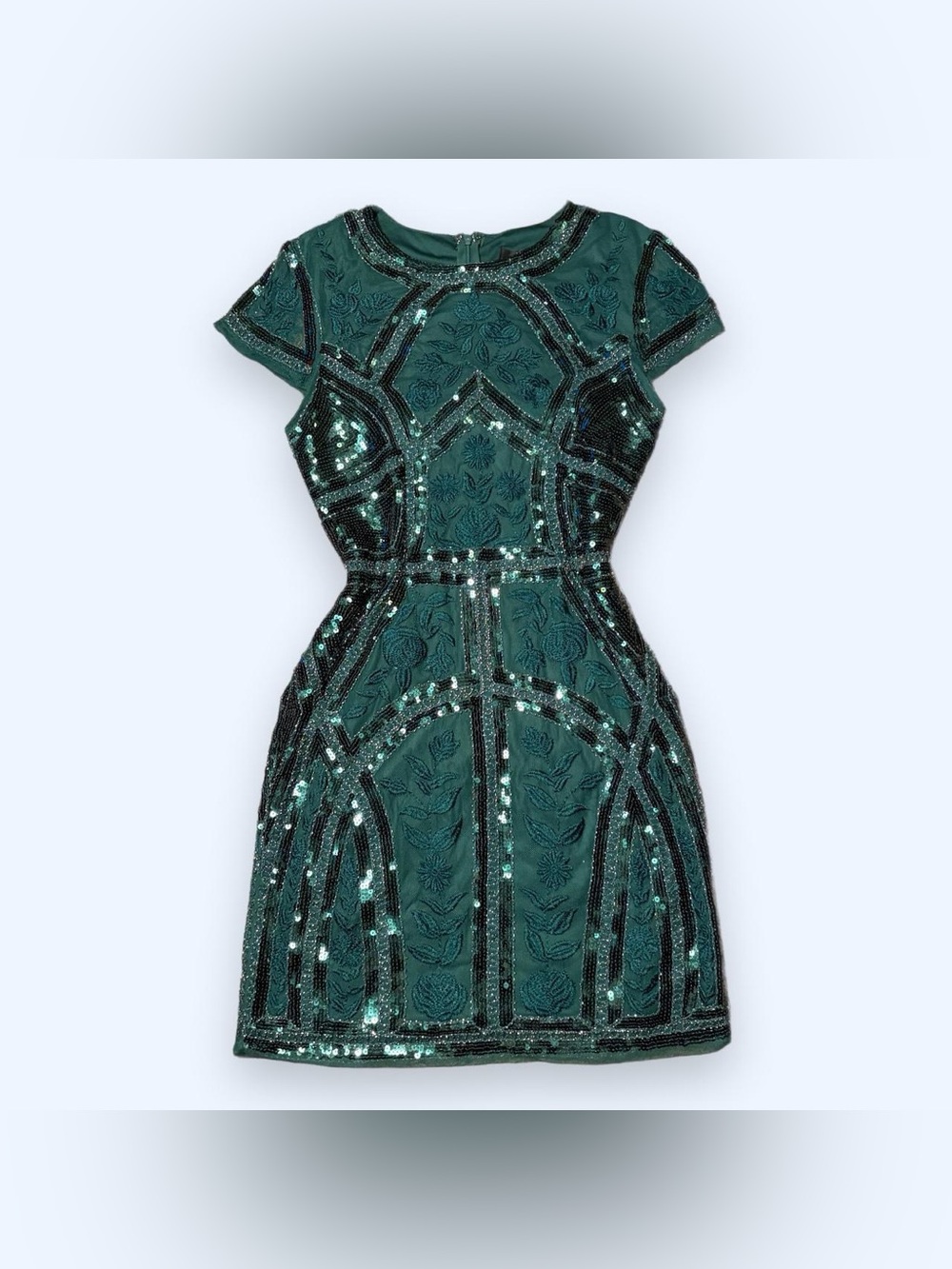 Fairy Sequin Floral Homecoming Dress by Lulu’s!